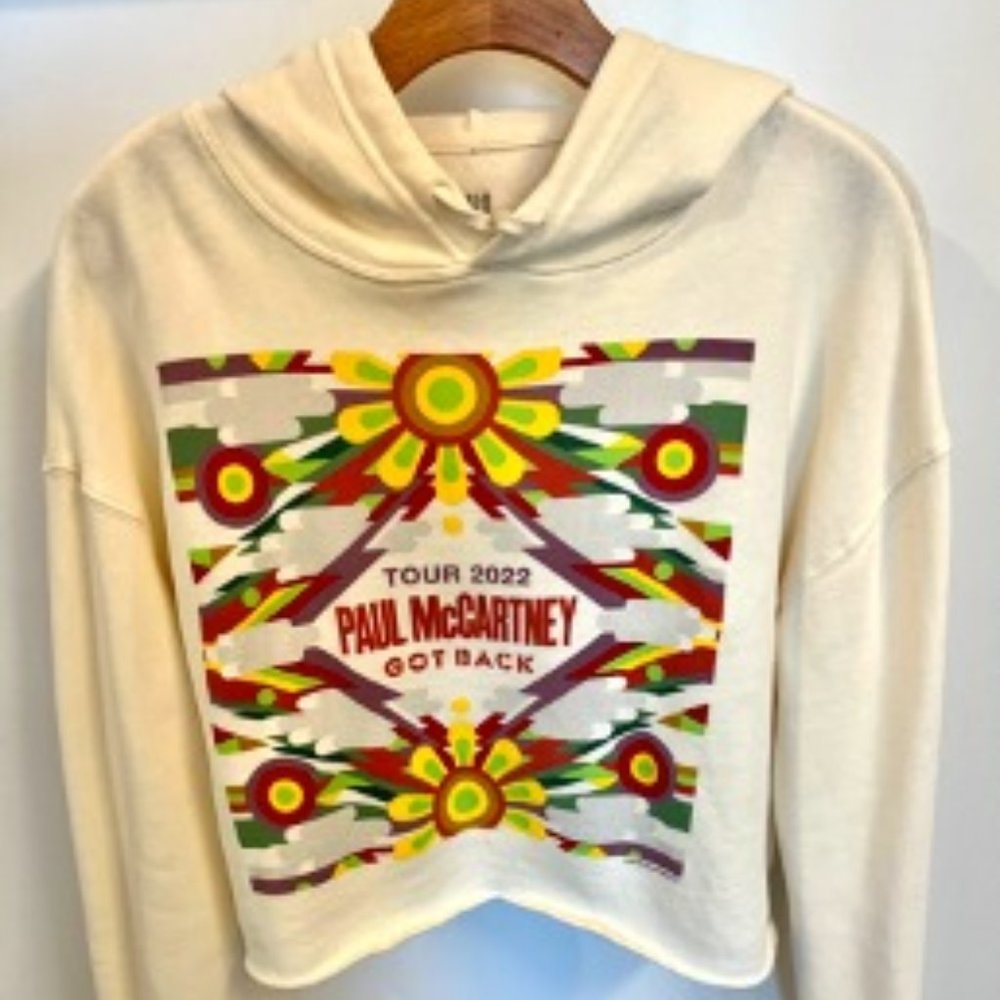 Paul Mc Cartney "Get Back" Tour 2022 Cropped Hoodie